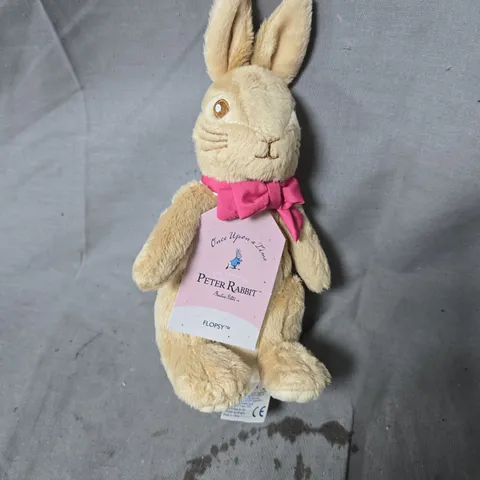 PETER RABBIT PLUSH TOY – FLOPSY WITH PINK BOW
