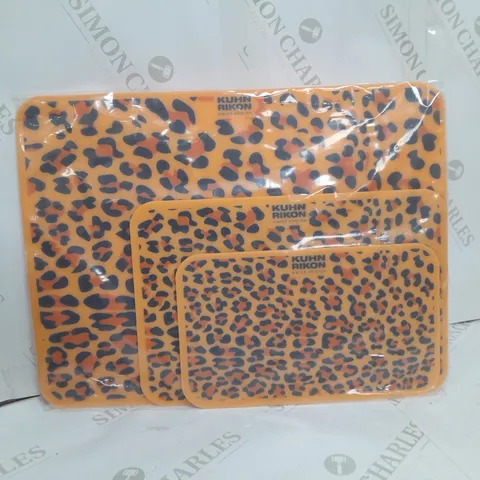 KUHN RIKON SWISS DESIGN LEOPARD PRINT CUTTING BOARDS