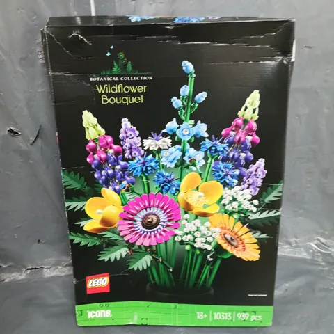 BOXED LEGO WILD FLOWER BOUQUET 10313