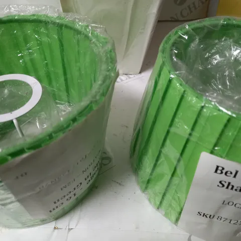 SET OF 2 BEL ETAGE 16CM SHADE IN GREEN