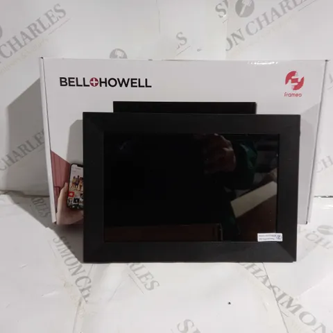 BOXED BELL & HOWELL SMART PHOTO FRAME 10.1-INCH IN BLACK BHDPF101
