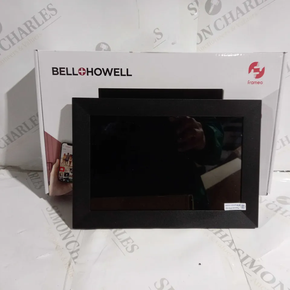 BOXED BELL & HOWELL SMART PHOTO FRAME 10.1-INCH IN BLACK BHDPF101