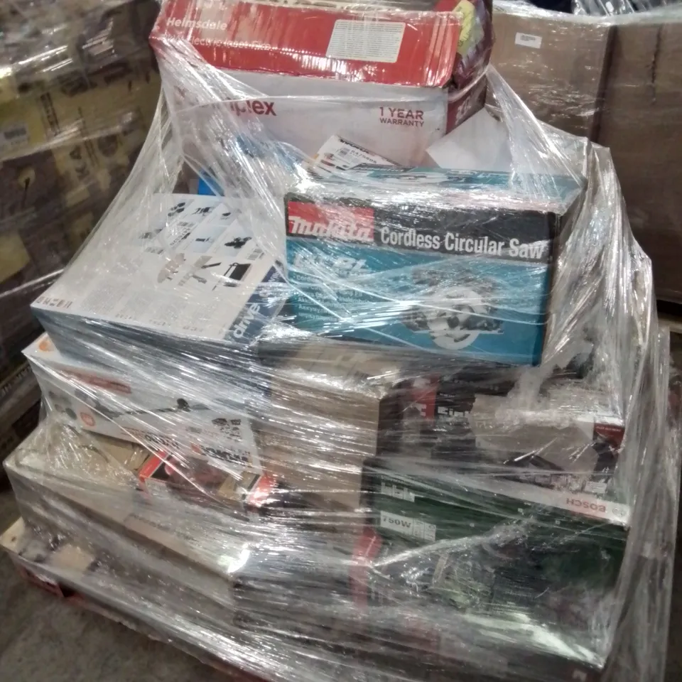 PALLET OF APPROXIMATELY 35 UNPROCESSED RAW RETURN HOUSEHOLD AND ELECTRICAL GOODS TO INCLUDE;