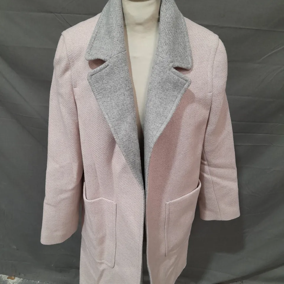 HELENE BERMAN LONDON PINK LONG JACKET - SIZE 12