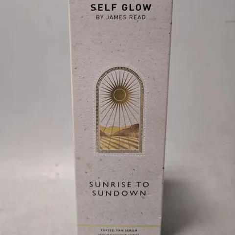 SELF GLOW BY JAMES READ SUNRISE TO SUNDOWN TINTED TAN SERUM