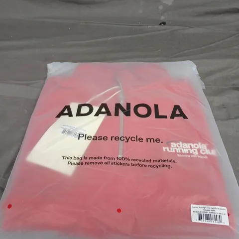 ADANOLA RUNNING FUNNEL ZIP SWEATSHIRT SIZE M