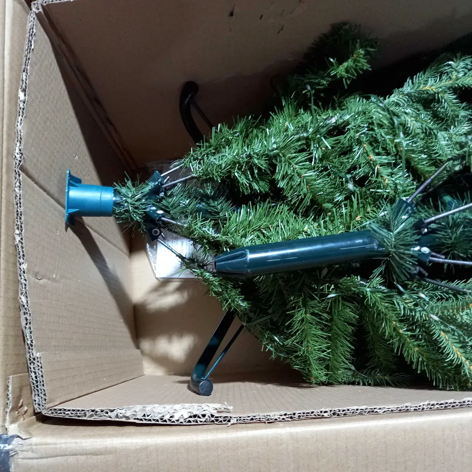 SANTA'S BEST PRE-LIT DEWDROP CHRISTMAS TREE- collection only