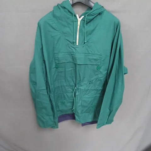 BEAMS JAPAN GREEN WINDBREAKER JACKET – SIZE M