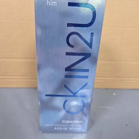 BOXED AND SEALED CALVIN KLEIN CKIN2U HIM EAU DE TOILETTE 150ML