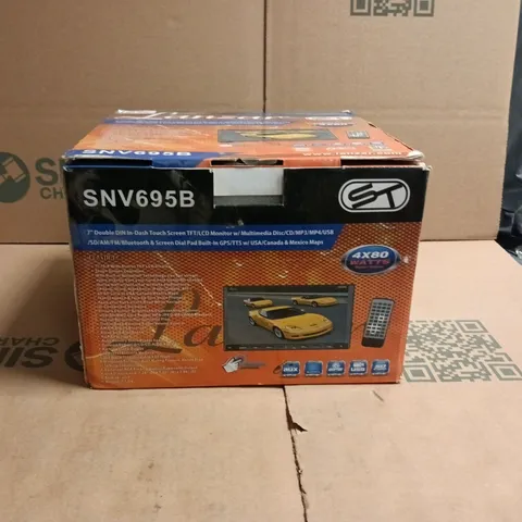 LANZAR STREET VISION SNV695B IN CAR ENTERTAINMENT SYSTEM 7" DOUBLE DIN IN-DASH TOUCH SCREEN BOXED
