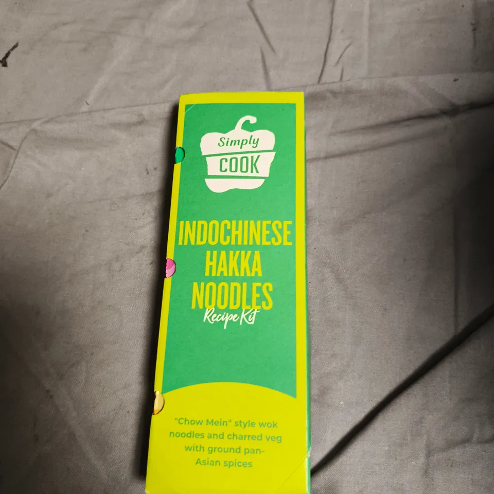 APPROXIMATELY 20 X SIMPLY COOK RECIPE KITS – ASSORTED FLAVOURS (SPINACH & PANEER CURRY; INDOCHINESE HAKKA NOODLES; CREAMY HONEY MUSTARD CHICKEN)