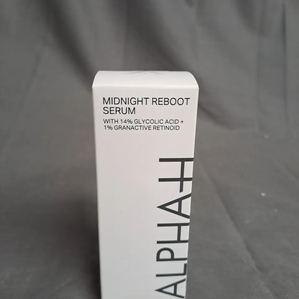 SEALED ALPHA-H LIQUID GOLD MIDNIGHT REBOOT SERUM 50ML