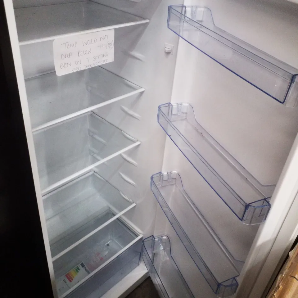 SWAN SR15681B 143CM HIGH, 55CM WIDE TALL LARDER FRIDGE - BLACK