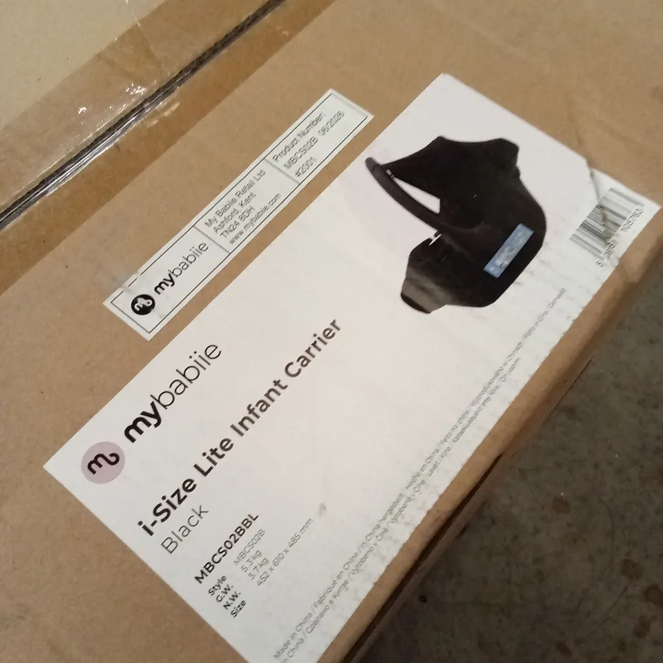 BOXED MYBABIIE I-SIZE LITE INFANT CARRIER
