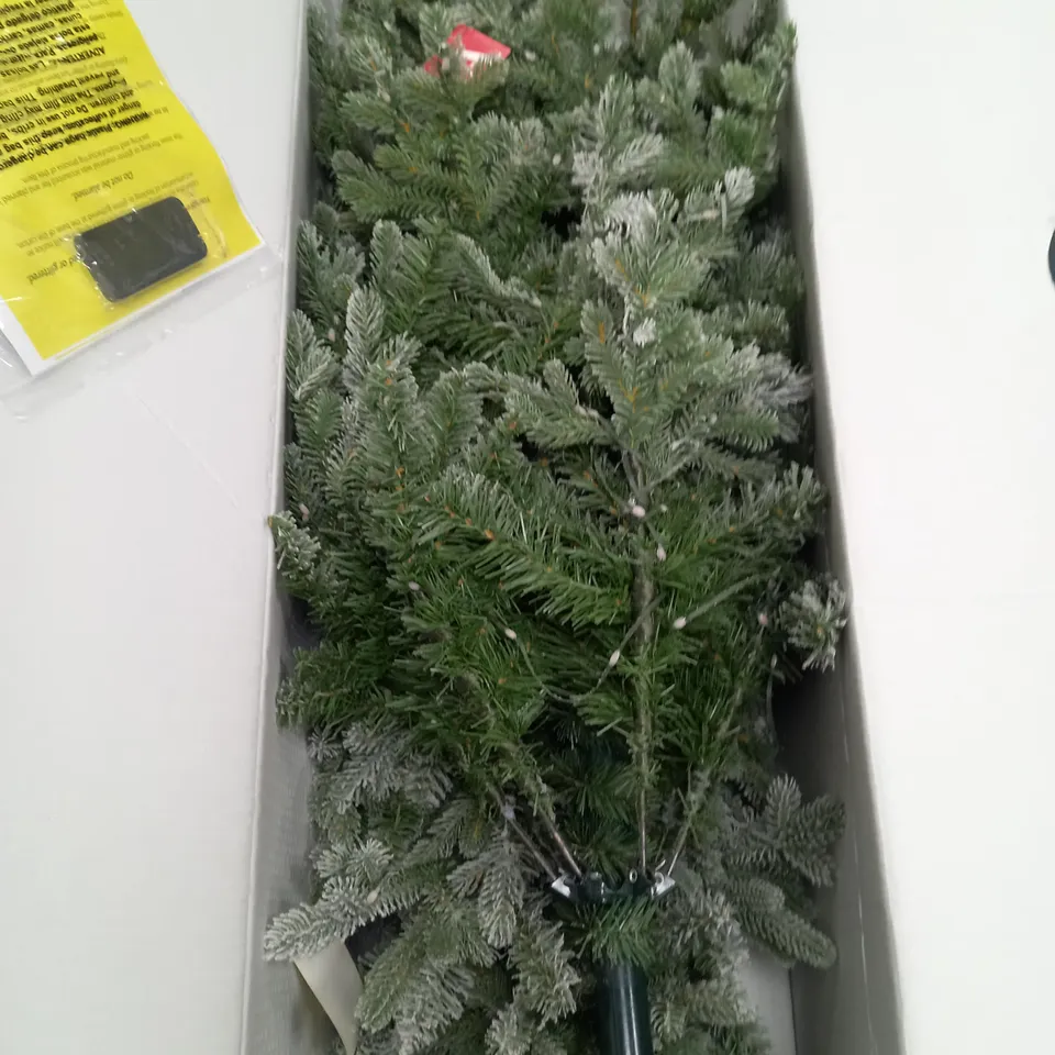 5 FOOT SNOWKISSED PRE LIT CHRISTMAS TREE - COLLECTION ONLY 