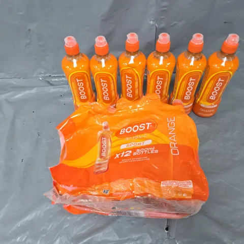 PACK OF 10 BOOST SPORT ORANGE 500ML 