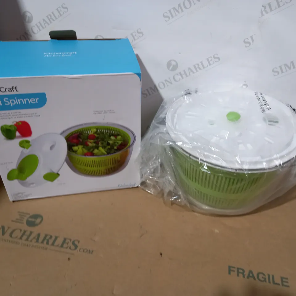 BOXED KITCHEN CRAFT SALAD SPINNER