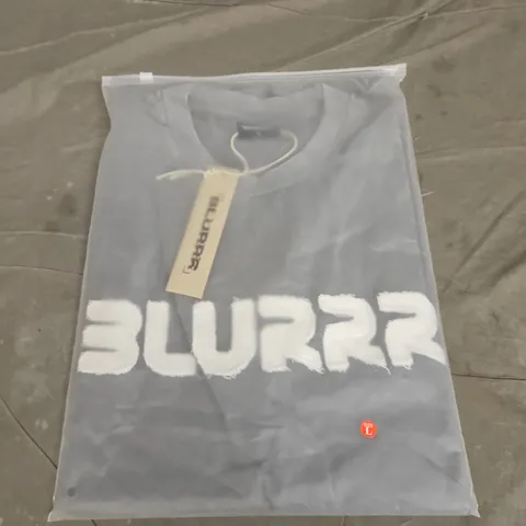 GREY BLURRR GRAPHIC TEE - SIZE L