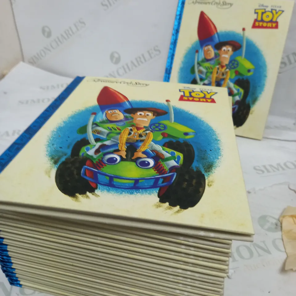 BOX OF 15 TOY STORY "A TREASURE COVE STORY" BOOK 
