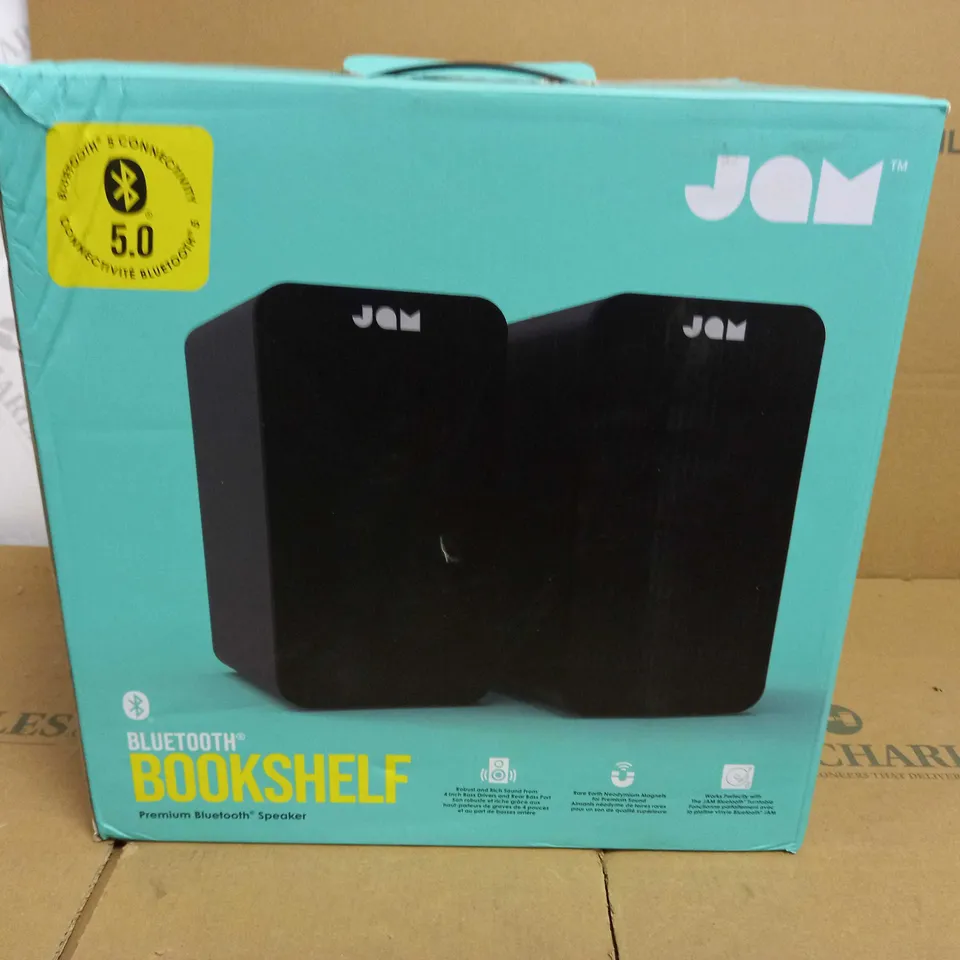 JAM BLUETOOTH BOOKSHELF SPEAKERS
