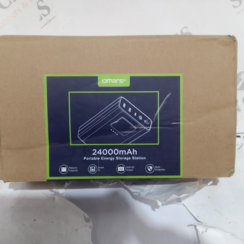 BOXED 24000MAH PORTABLE ENERGY STORAGE STATION
