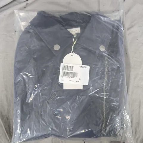 BAGGED MONSOON STCY ANN SD JACKET IN NAVY - SIZE 12