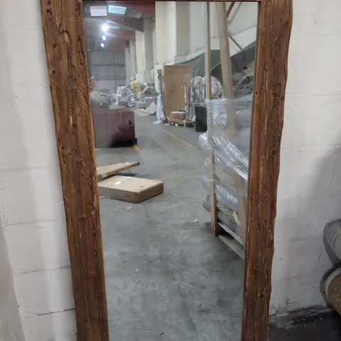 BOSCO LEANER MIRROR WOODEN FRAME 80×160×5CM