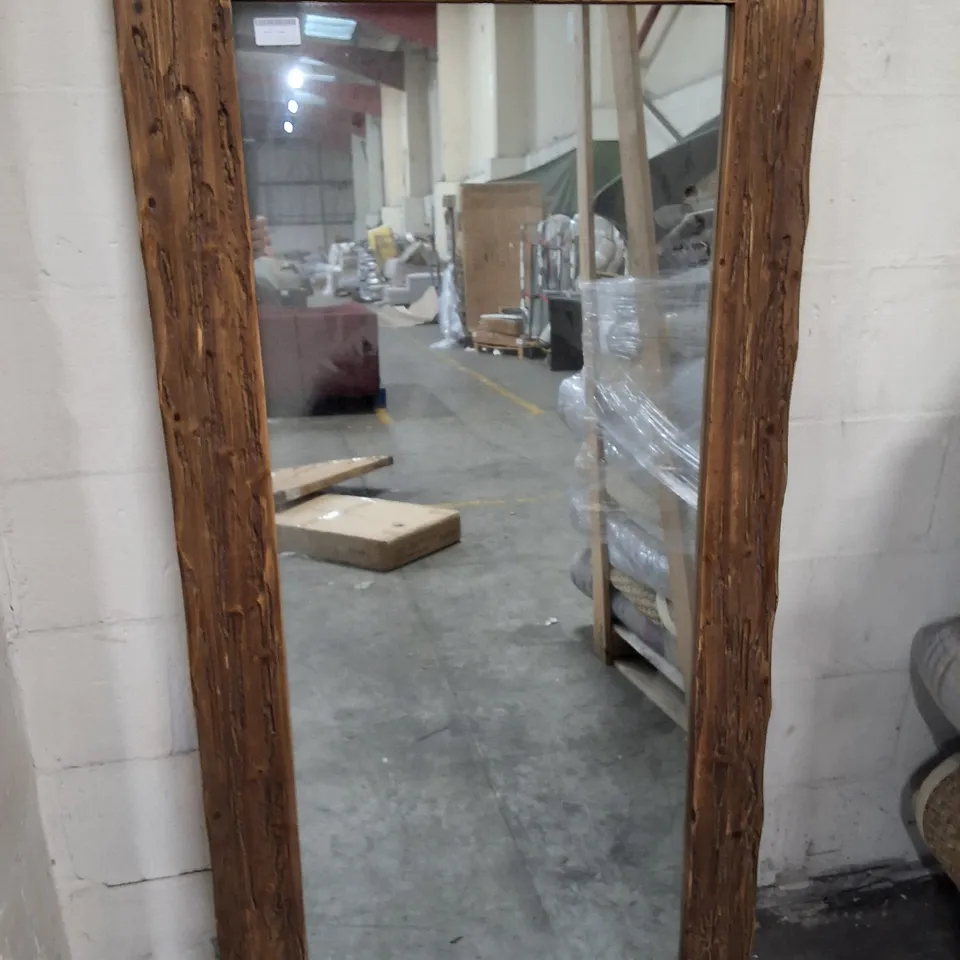 BOSCO LEANER MIRROR WOODEN FRAME 80×160×5CM