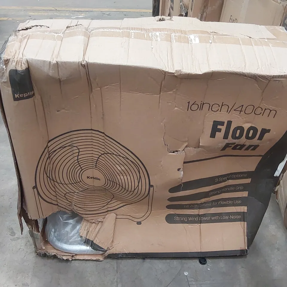 BOXED KEPLIN 16 INCH FLOOR FAN 