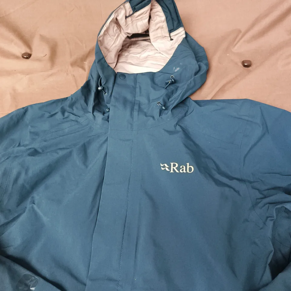 RAB FIREWALL JACKET – TEMPEST BLUE, UK SIZE S