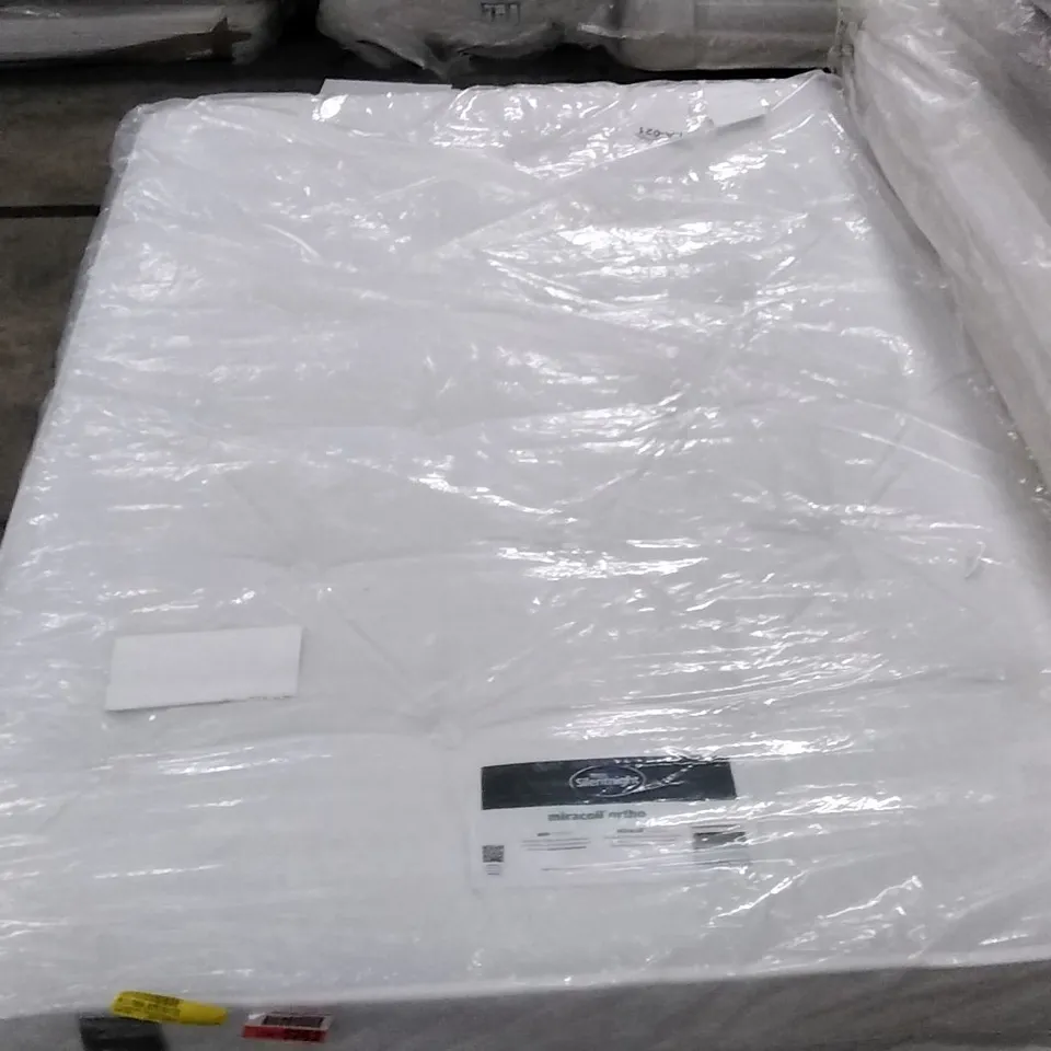 QUALITY BAGGED SILENTNIGHT MIRACOIL ORTHO 4'6" MATTRESS