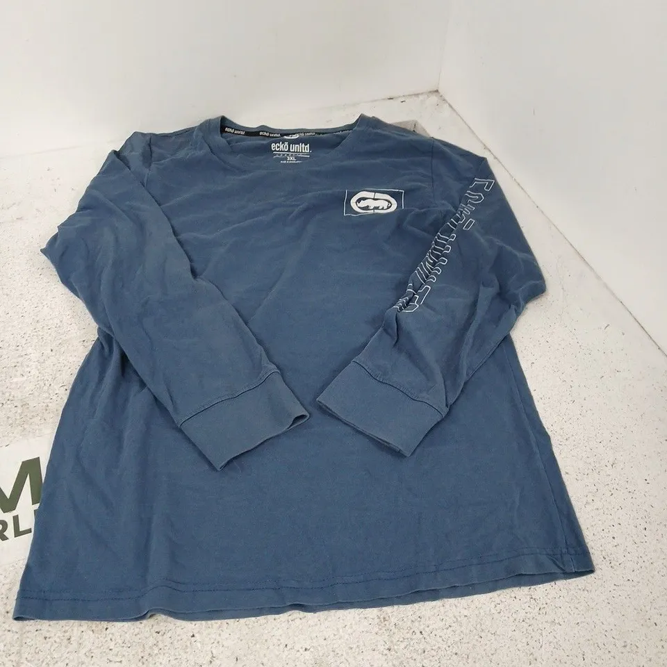 ECKO UNLTD. LONGLINE LONG SLEEVE TOP – UK 3XL