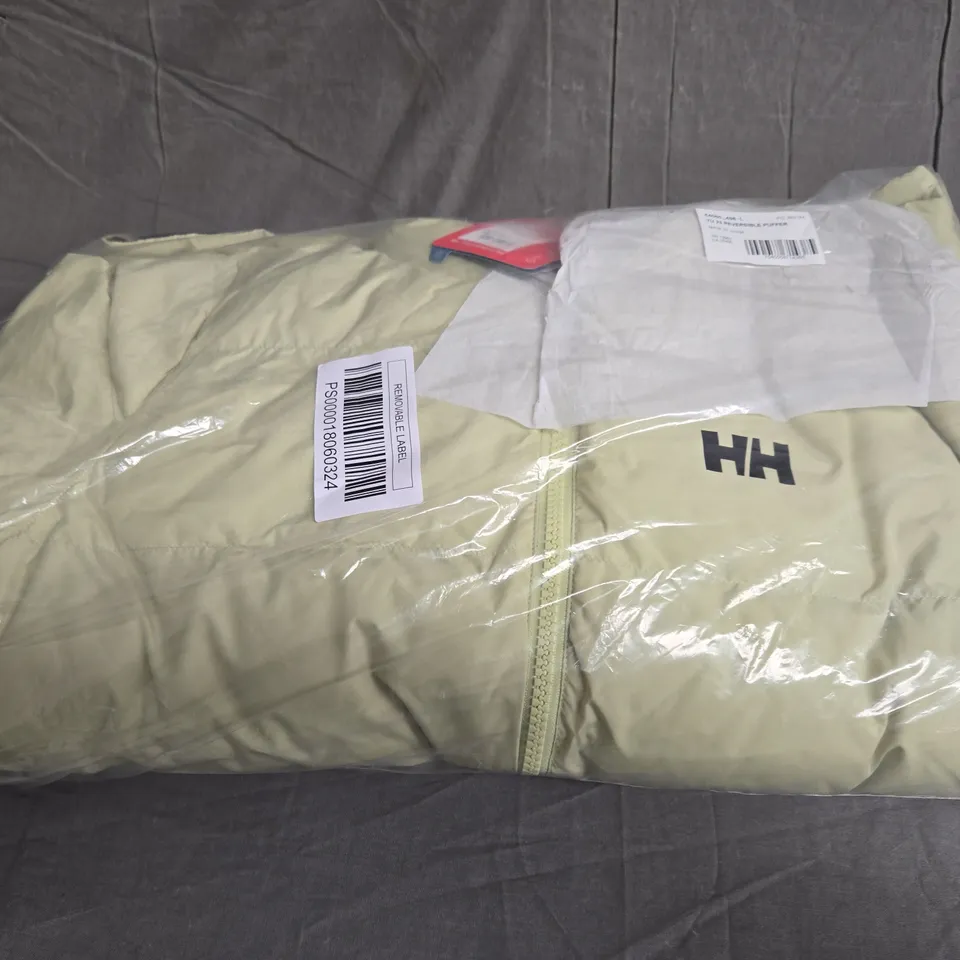 BAGGED HELLY HANSEN REVERSIBLE PUFFER - SIZE L