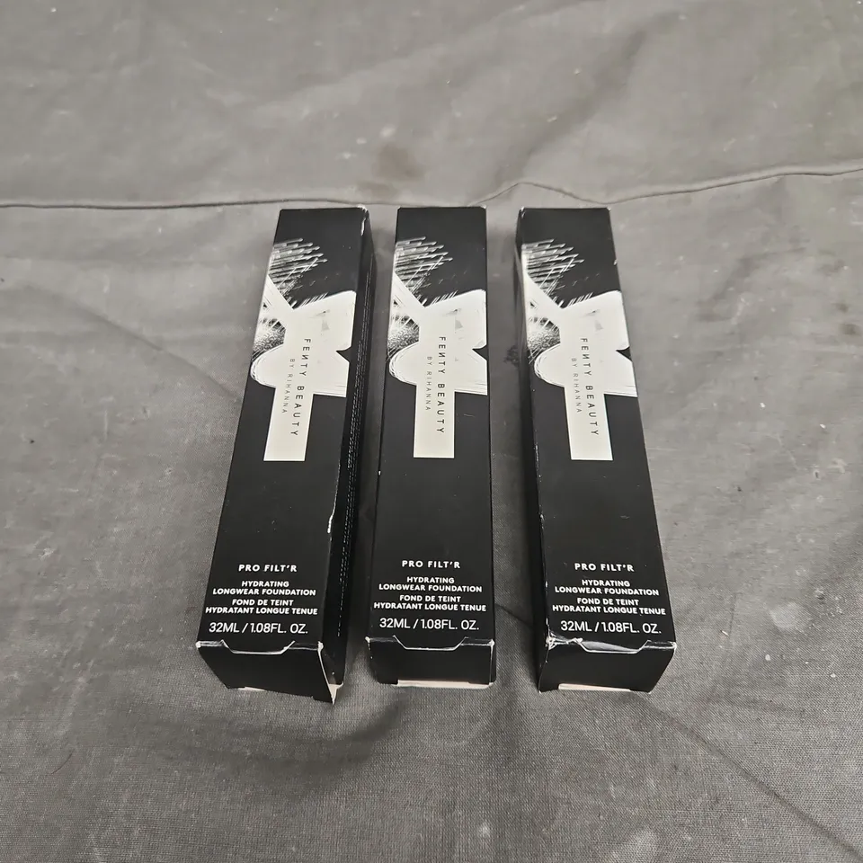 FENTY BEAUTY PRO FILT'R HYDRATING LONGWEAR FOUNDATION IN 430 3X32ML