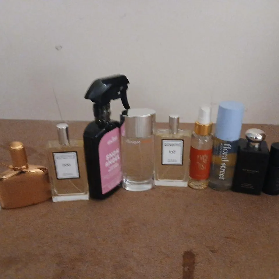 APPROXIMATELY 10 ASSORTED UNBOXED FRAGRANCES
