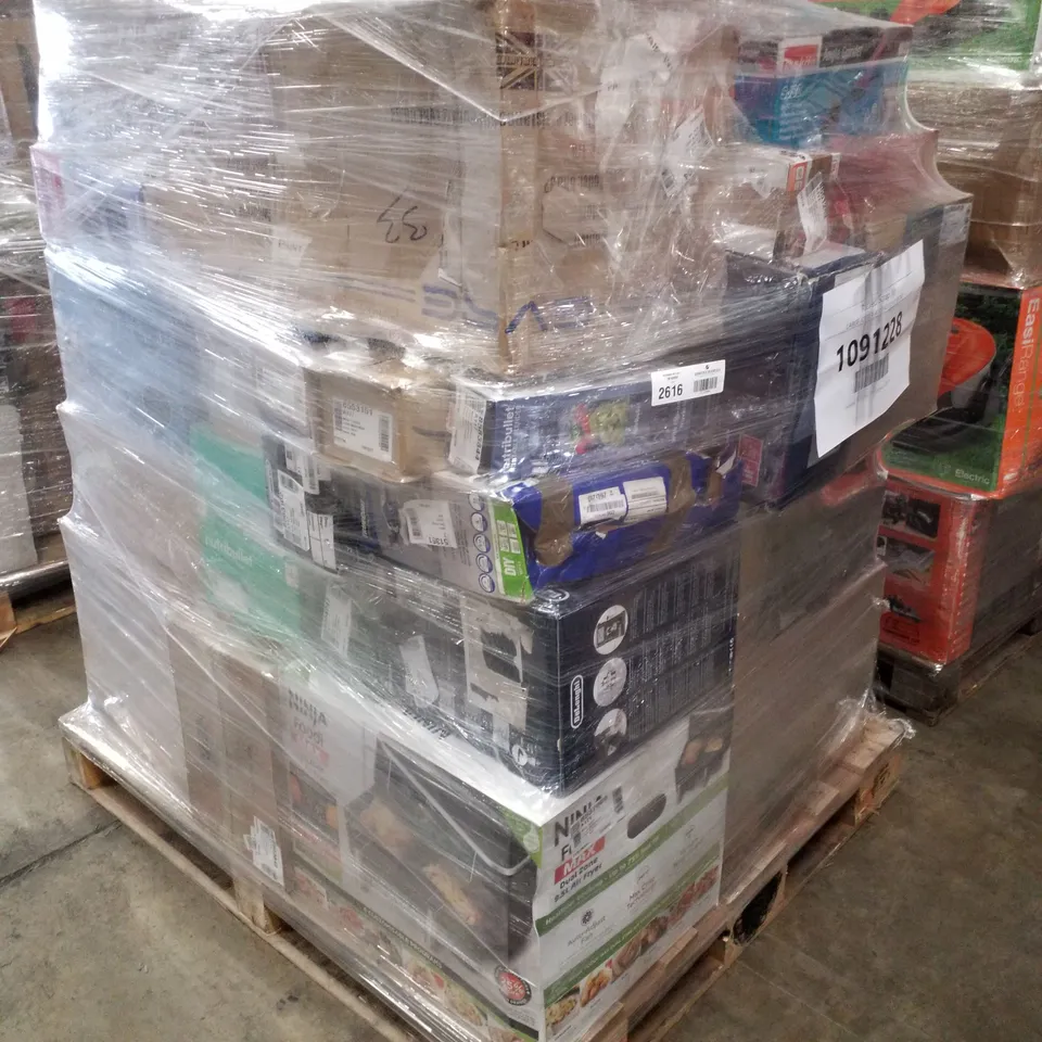 PALLET OF APPROXIMATELY 44 UNPROCESSED RAW RETURN HOUSEHOLD AND ELECTRICAL GOODS TO INCLUDE;