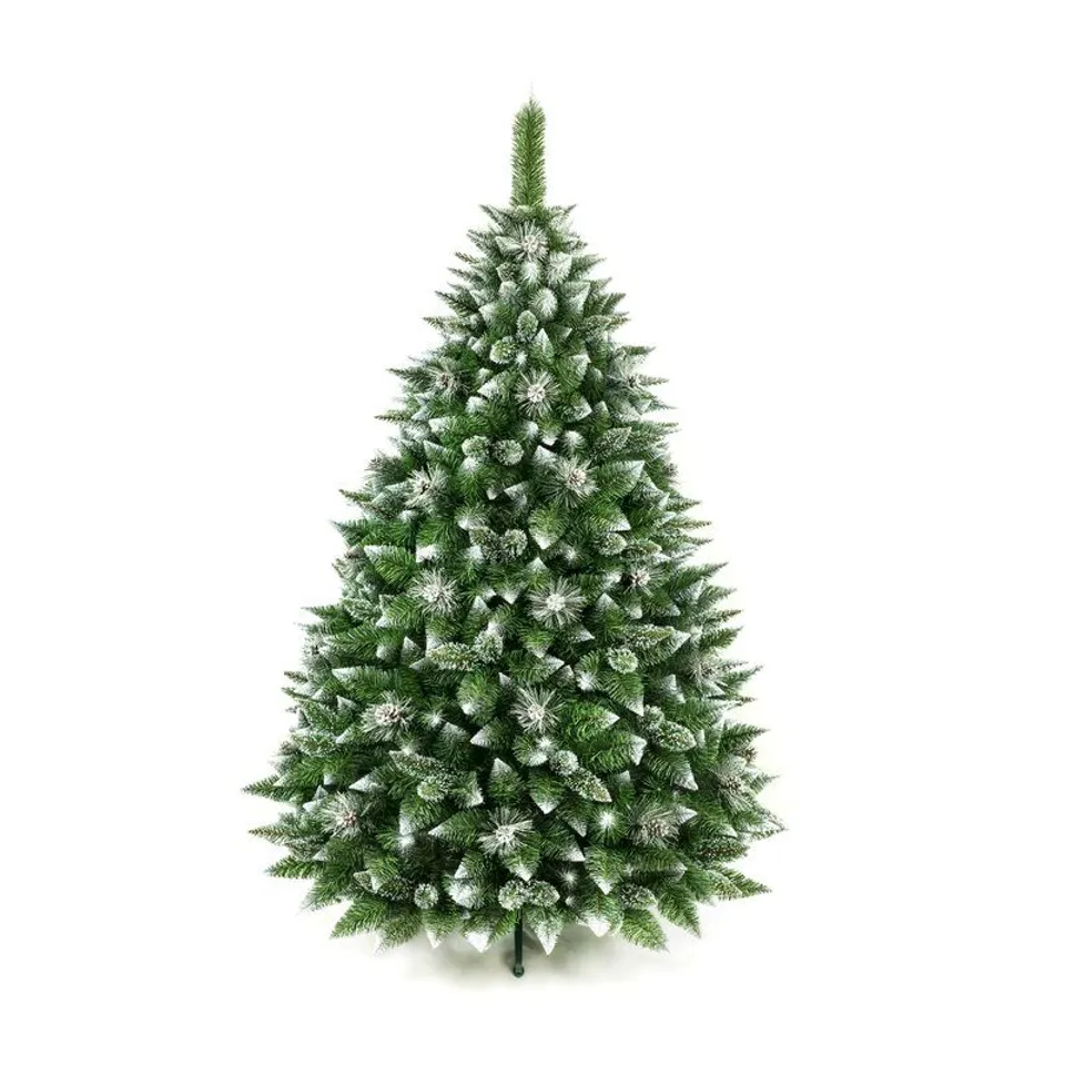 BOXED GREEN AND WHITE PINE ARTIFICIAL CHRISTMAS TREE 