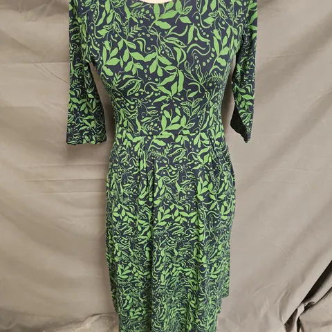 SEASALT CORNWALL VERONICA DRESS IN WANDERING PEAS MARITIME SIZE 8
