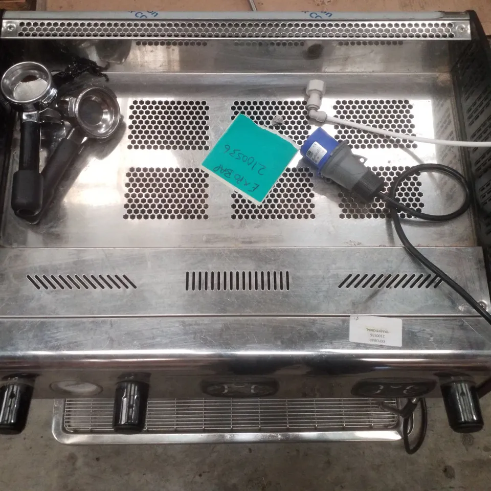 EXPOBAR ZIRCON INTEGRAL 2 GROUP ESPRESSO MACHINE