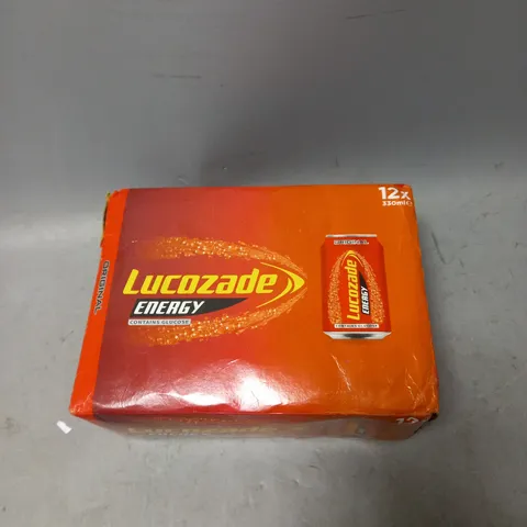 12X 330ML LUCOZADE ENERGY