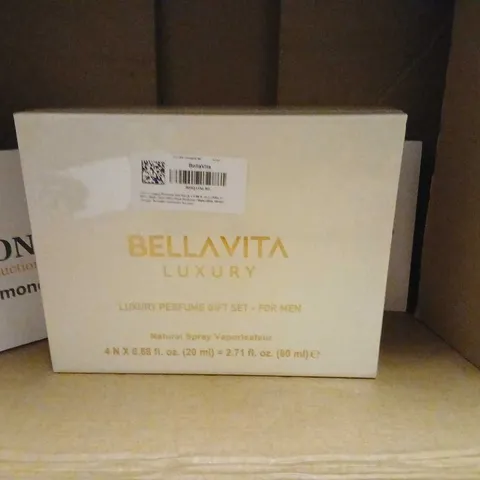 BOXED BELLAVITA LUXURY PERFUME GIFT SET FOR MEN 4 X 20ML
