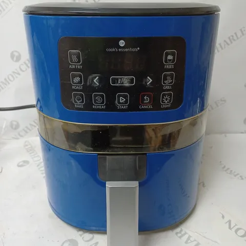 BOXED COOK'S ESSENTIALS 4.0L AIR FRYER - SAPPHIRE