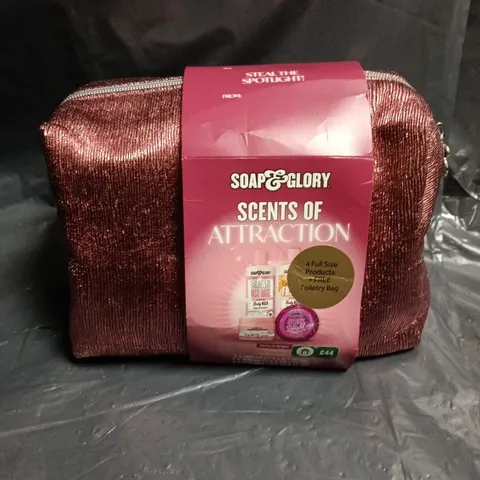 SOAP & GLORY SCENTS OF ATTRACTION BEAUTY GIFT SET 