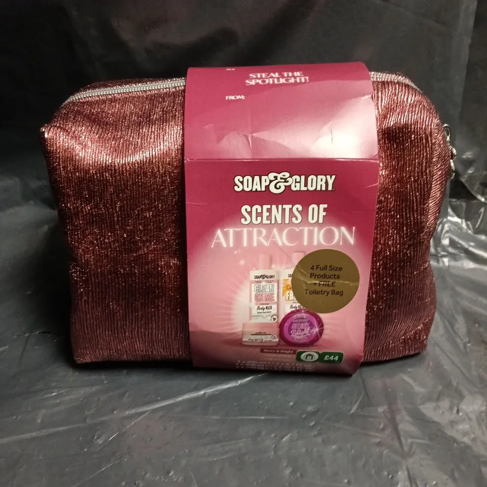 SOAP & GLORY SCENTS OF ATTRACTION BEAUTY GIFT SET 