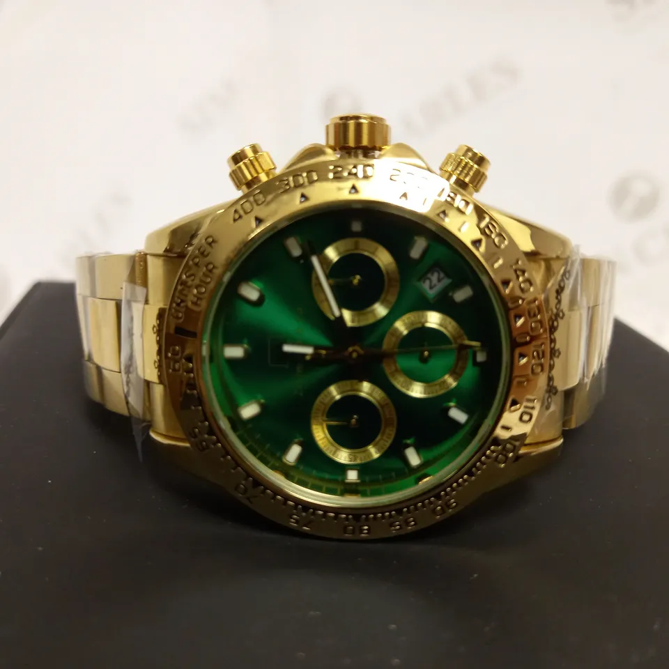 ZIHLMANN & CO CHRONOGRAPH STYLE BRACELET STRAP WATCH