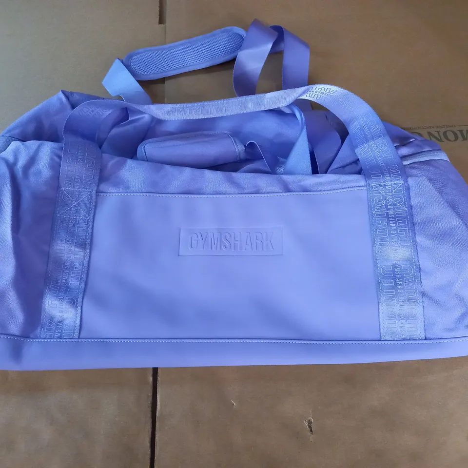 GYMSHARK PURPLE SPORTS BAG