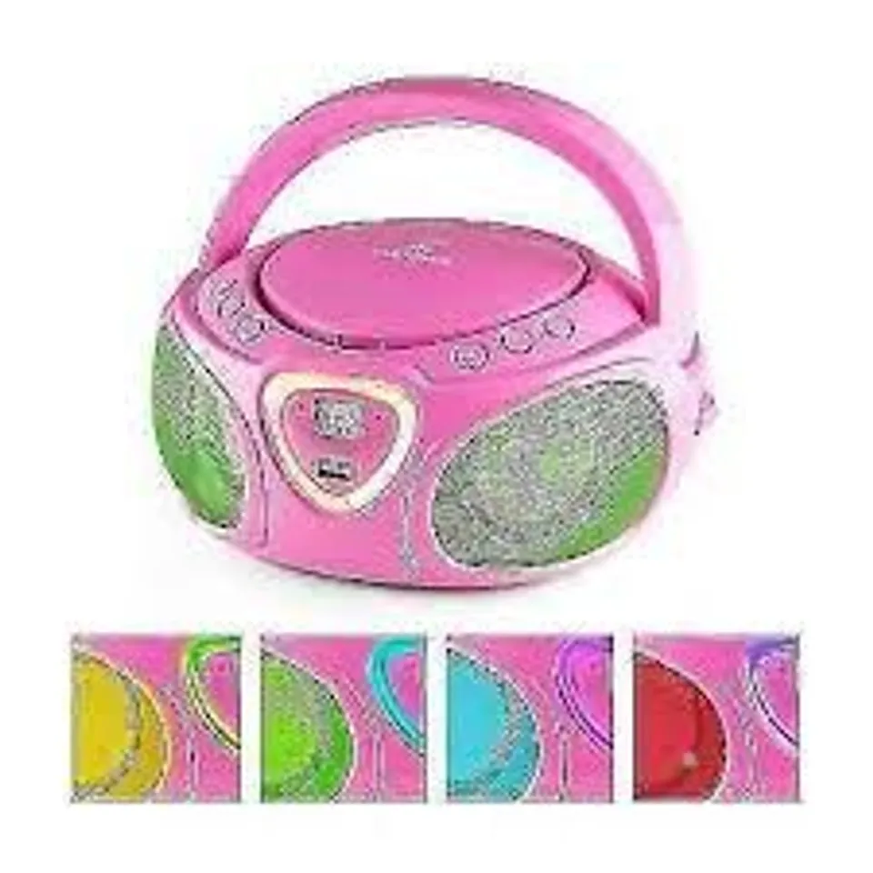 BOXED AUNA BOOMBOX PORTABLE RADIO CD PLAYER