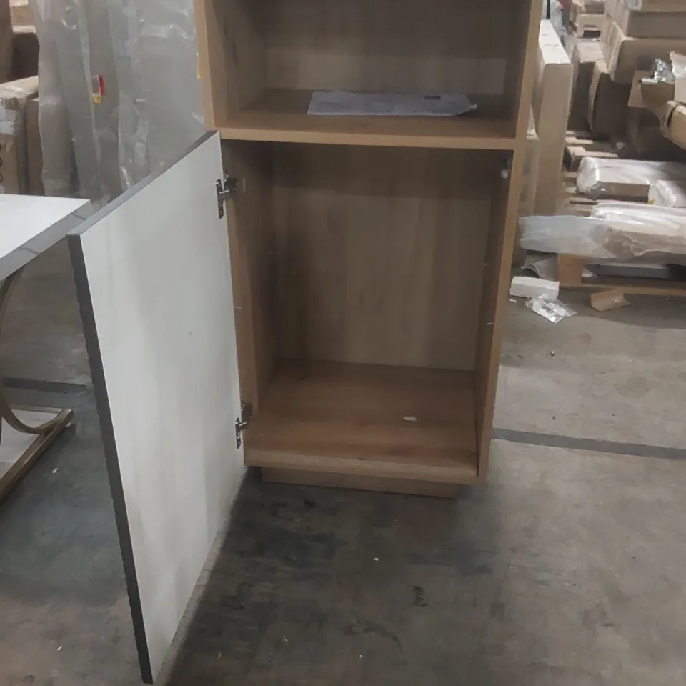 AYLIAH 180CM H X 50CM W STANDARD BOOKCASE COLOUR ARTISAN/RIVIER STONE