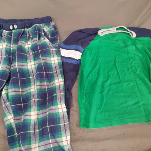 BODEN PAJAMA SET IN BLUE GREEN SIZE 13-14 YEARS