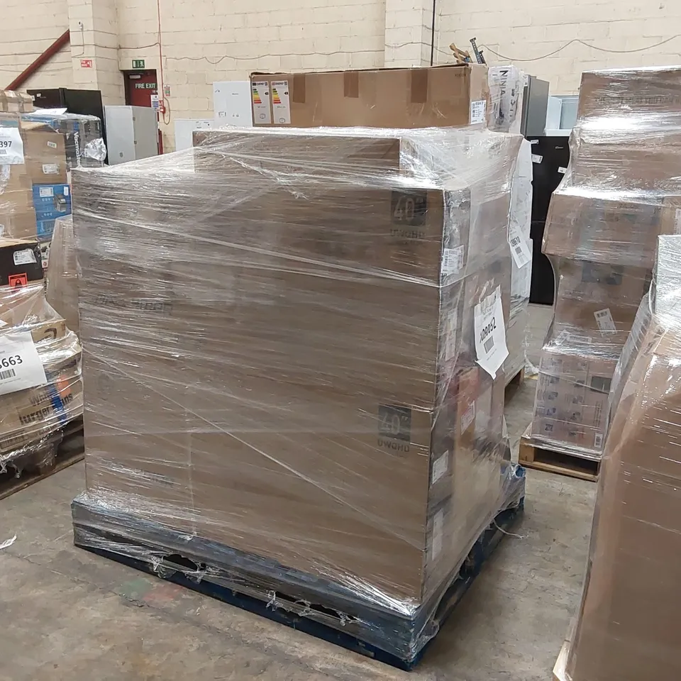 PALLET OF APPROXIMATELY 16 UNPROCESSED RAW RETURN MONITORS TO INCLUDE;